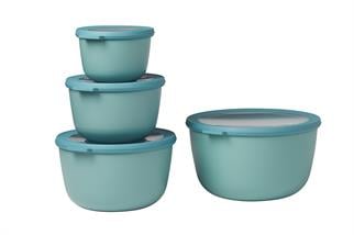 Mepal Set Cirqula Round 4 Parça Saklama Kabı