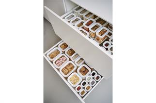 Mepal Set Modula Saklama Kabı 9 Pcs  - Whıte