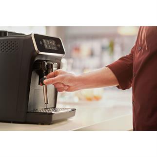 Philips EP1220 - Öğütme mekanizmalı kahve çekirdeği espresso makinesi - 2 içecek nke - süt değiştirme umer - dokunmatik ekran - mat siyah [Enerji Sınıfı A+]