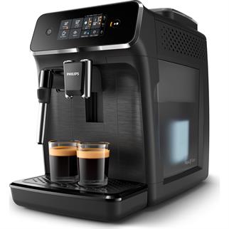 Philips EP1220 - Öğütme mekanizmalı kahve çekirdeği espresso makinesi - 2 içecek nke - süt değiştirme umer - dokunmatik ekran - mat siyah [Enerji Sınıfı A+]