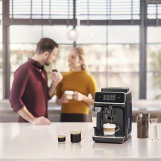 Philips EP2231/40 Tam Otomatik Espresso Makinası, 1.8 L Kapasite, 3 Aromatik Kahve Çeşidi, LatteGo Süt Sistemi, Siyah