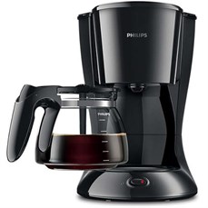 Philips HD7461/20 Kahve Makinesi, 1.2 L Cam Sürahili, Makinede Yıkanabilir, 1000 W, Siyah