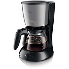 Philips HD7462/20 Kahve Makinesi, Cam Sürahi, 1.2L Kapasite, Makinede Yıkanabilir, 1000 W, Siyah, Metal