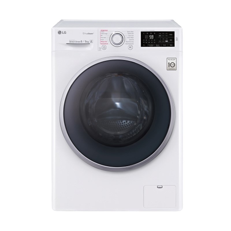LG F14U2TDHP1N/FH4U2TDHP1N A Enerji Beyaz Kurutmalı Çamaşır Makinesi (8/5)   