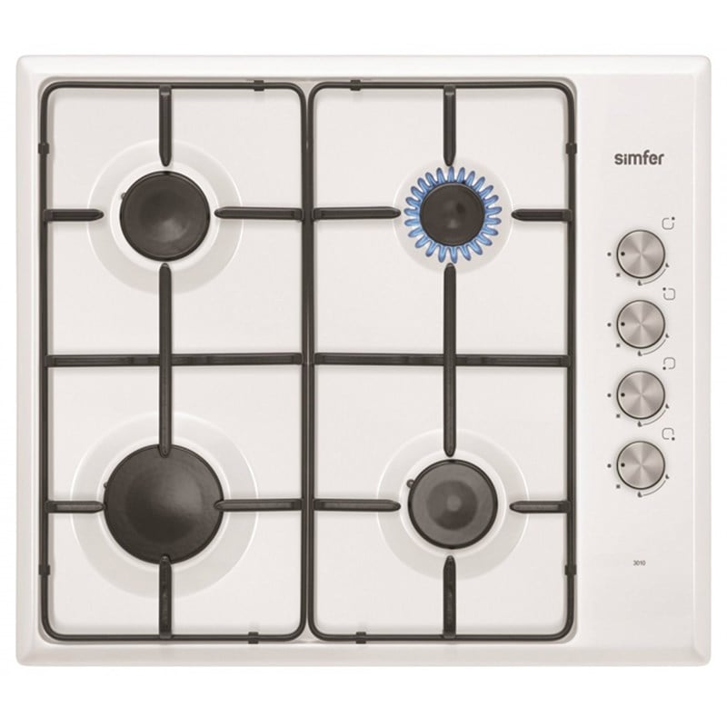 Simfer 3010 Beyaz Setüstü Ocak