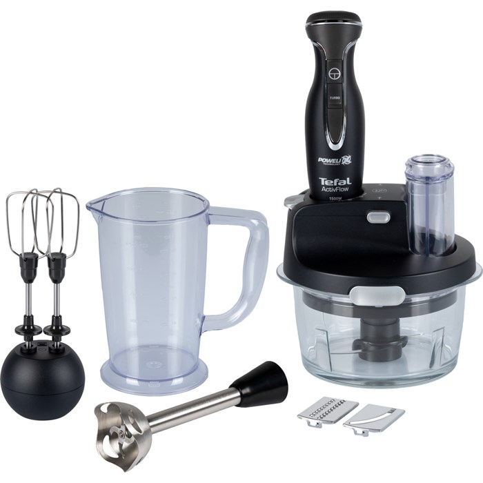 9100046718 HB2358TR Tefal Siyah Powelix Aktivflow Expert Blender