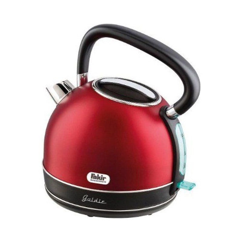 Fakir Goldie Kırmızı 2200 W 1.7 lt Çelik Kettle