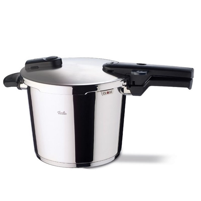Fissler Vitaquick Satin Black 6 lt Düdüklü Tencere