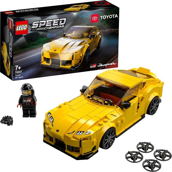 Lego 76901 ® Speed Champions, Toyota Gr Supra / 299 Parça