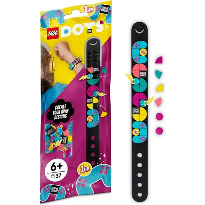Lego ® Dots Oyuncu Charm'lı Bileklik 41943 - 6 Yaş Ve Üzeri Bilgisayar Oyunu Tutkunları Için
