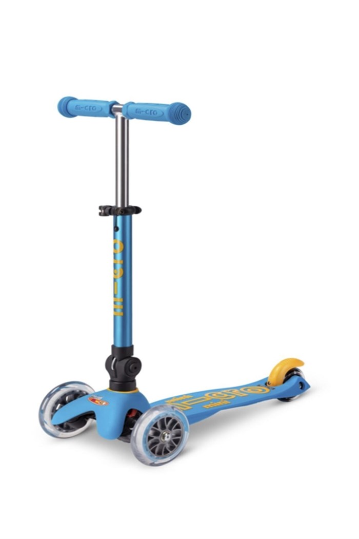 Micro Mini Deluxe 3 Tekerlekli Foldable Ocean Blue Scooter - MMD102