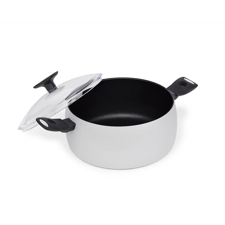 Poêle Induction Moneta 22cm - Anti-Adhésive Air Finegres - Aluminium - Compatible Tout Feu