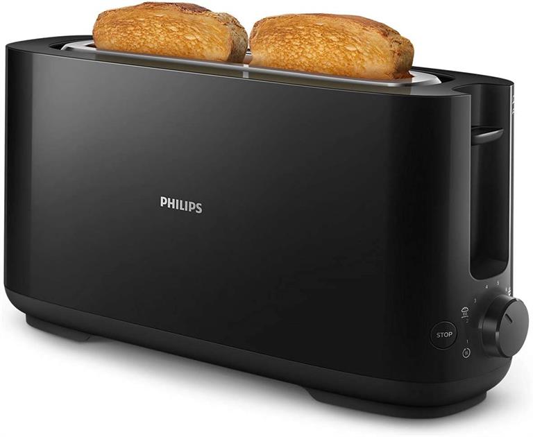 Philips HD2590/90 Ekmek Kızartma Makinesi, Otomatik Kapanma, Kablo Saklama