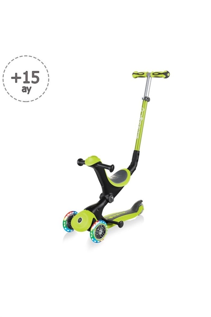 Scooter/go Up Deluxe Işıklı Teker/yeşil 646-106