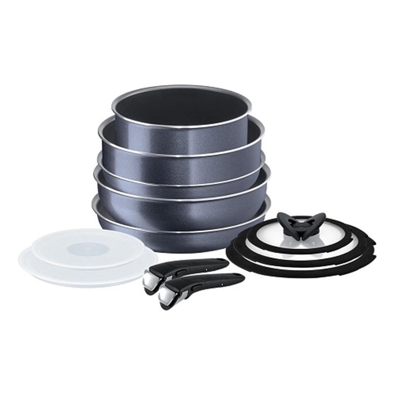 Tefal Ingenio Elegance 12 Parça Büyük Titanium Tava ve Tencere Seti