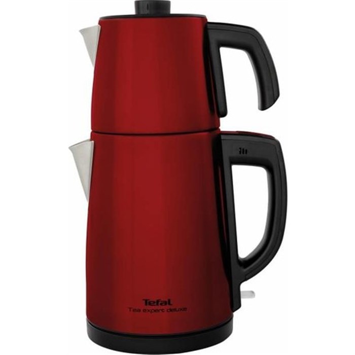Tefal Tea Expert Deluxe Kırmızı 1650 W Çelik Demlikli Çay Makinesi