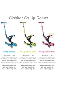 Globber Scooter/Go Up Deluxe/Pembe 644-110