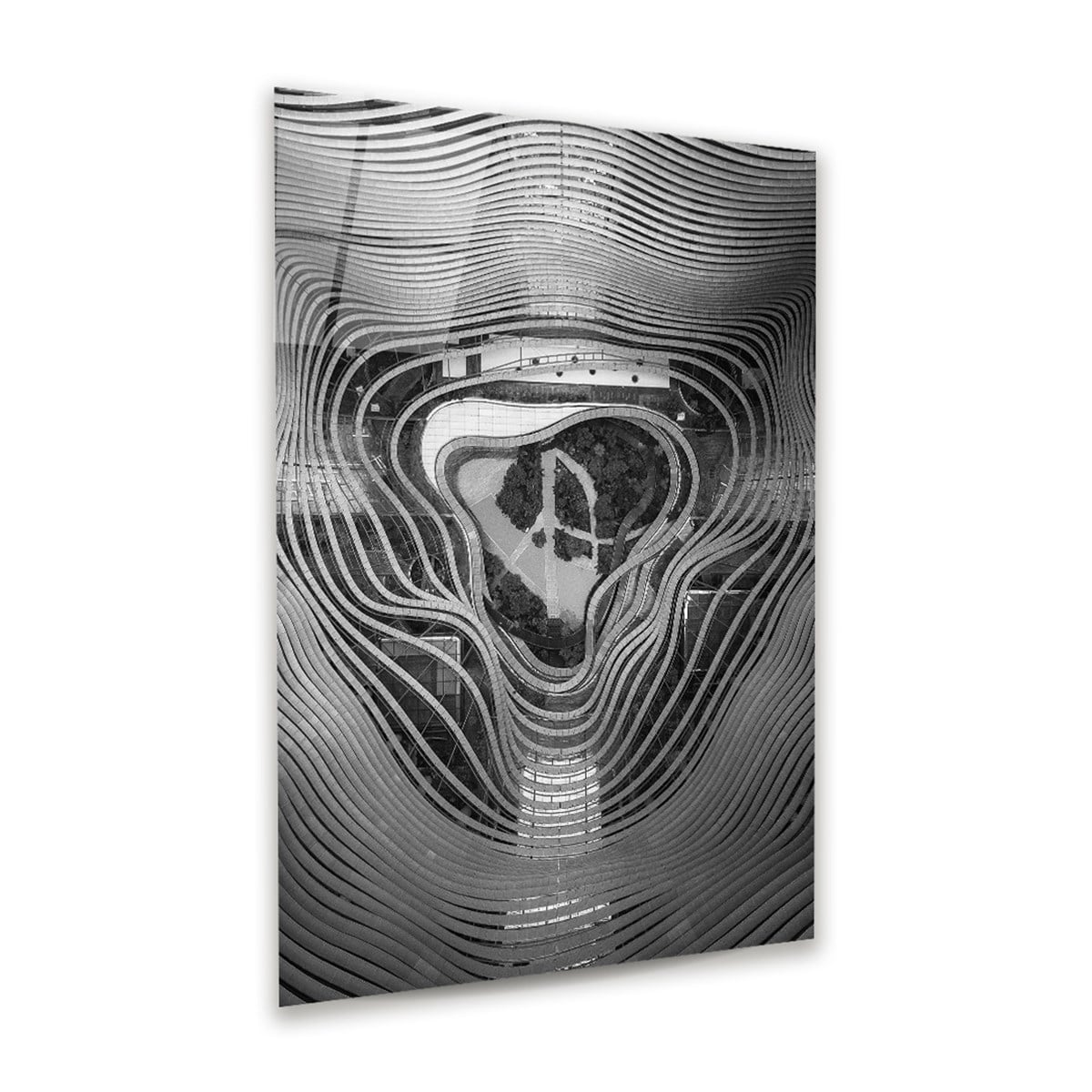 Foto Manipülasyon Dikey Cam Tablo