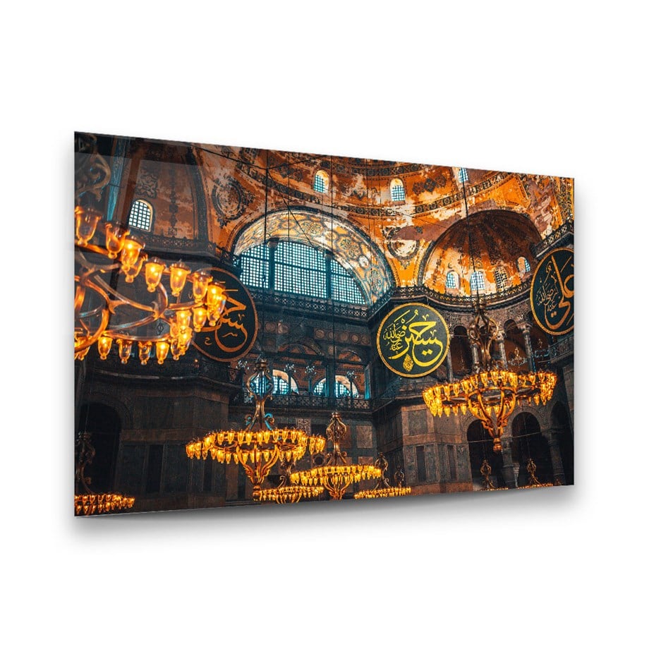 Camii Yatay Cam Tablo