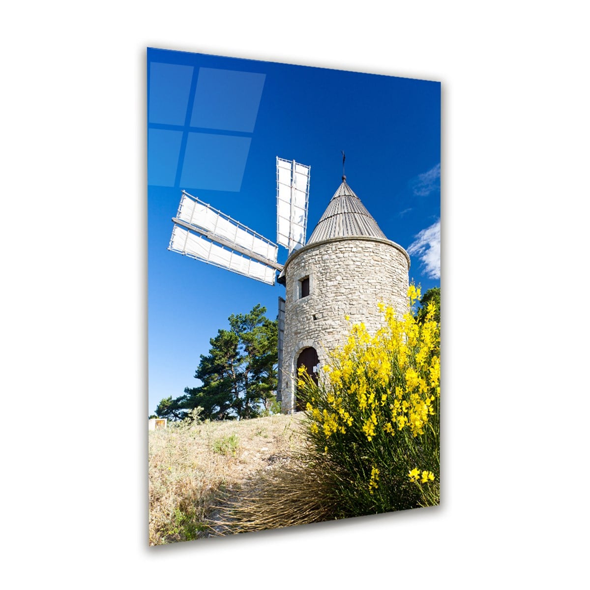 Değirmen Dikey Cam tablo