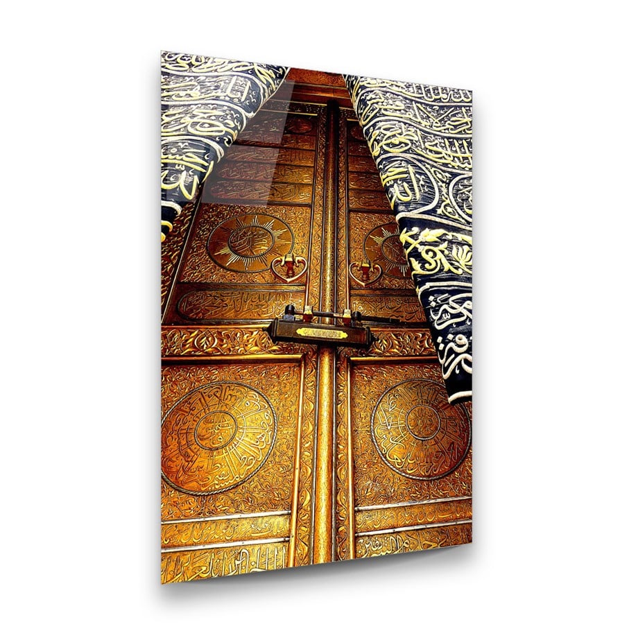 Kabe Kapısı Dikey Cam Tablo