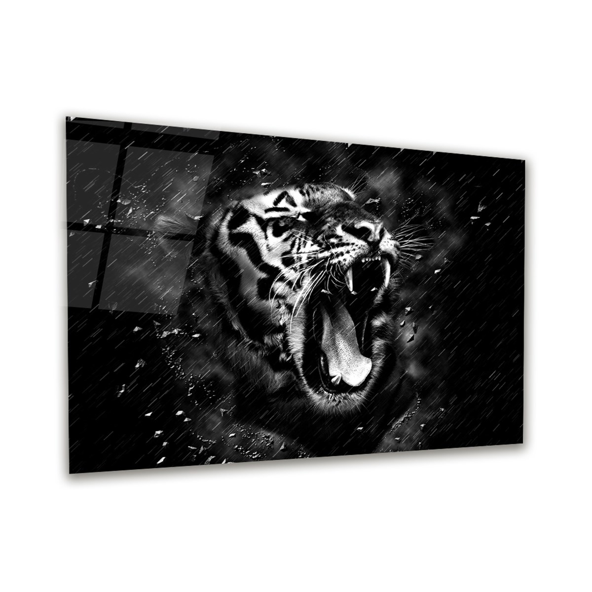 Kaplan Yatay Cam Tablo