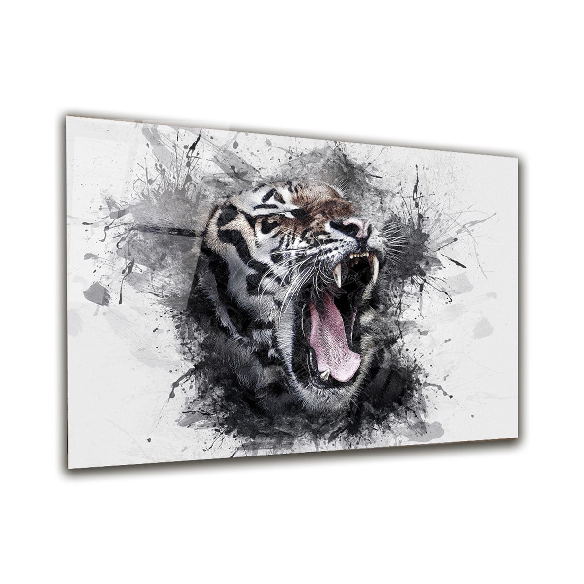 Kaplan Yatay Cam Tablo