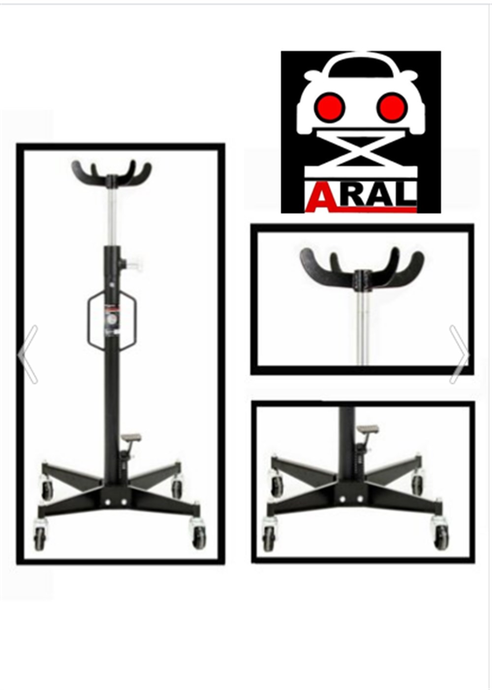 Dikey 0.5 Ton Şanzıman kriko 