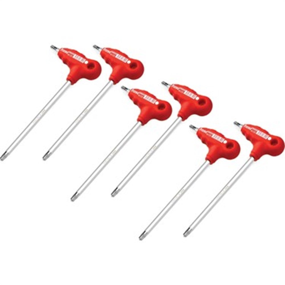 T Tip torx allen set 6 pc