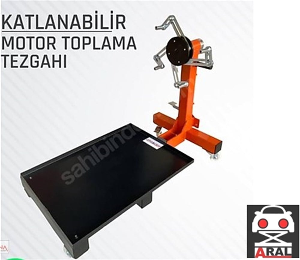 Motor toplama Sehpası Tepsili