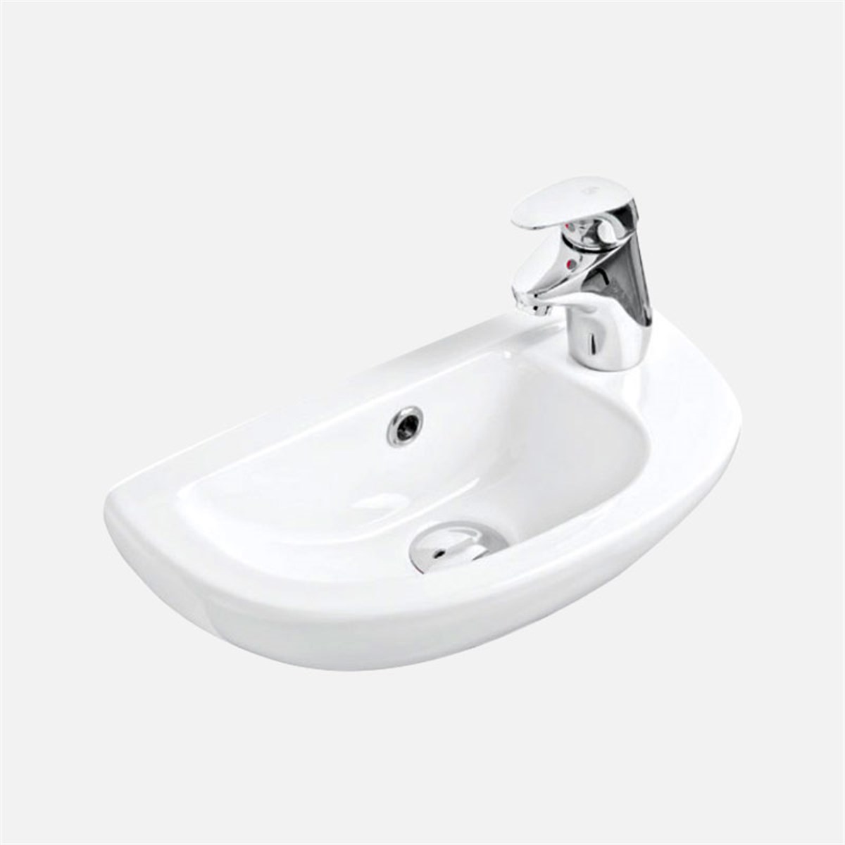 Güral Vit Lavabo Beyaz 22 cm x 42 cm 
