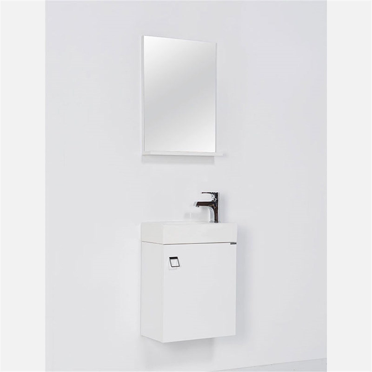 Livea Alara Beyaz Banyo Dolabı 45 cm