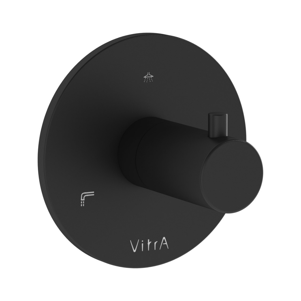 VitrA Origin A4285936 Mat Siyah Ankastre 3 Yollu Yönlendirici, Sıva Üstü Grubu