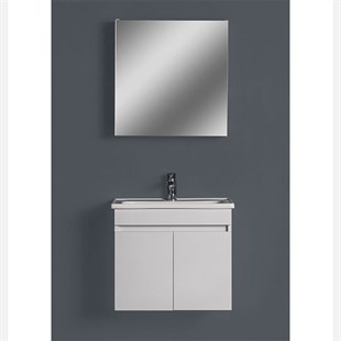 Livea Mare Beyaz Banyo Dolabı 60 cm