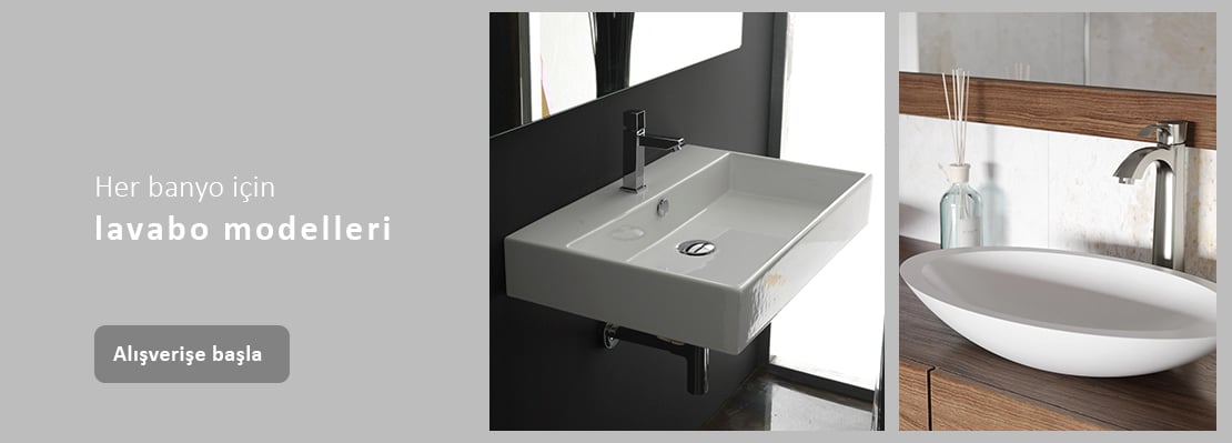 Lavabo çeşitleri