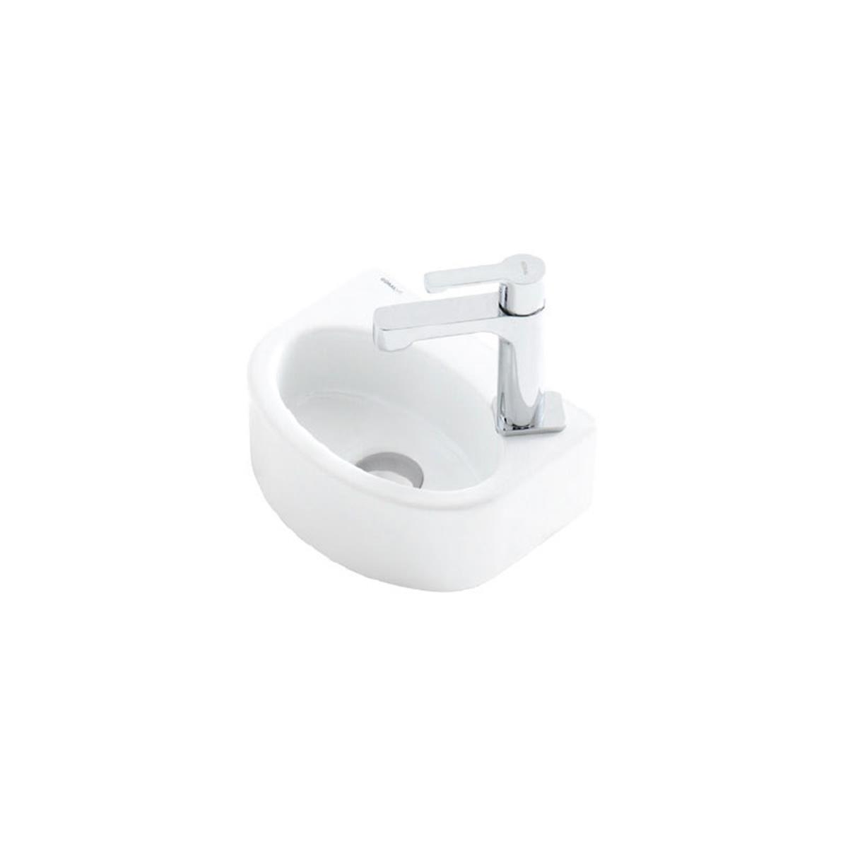 Güral Vit 23 cm x 30 cm Puzzle Lavabo