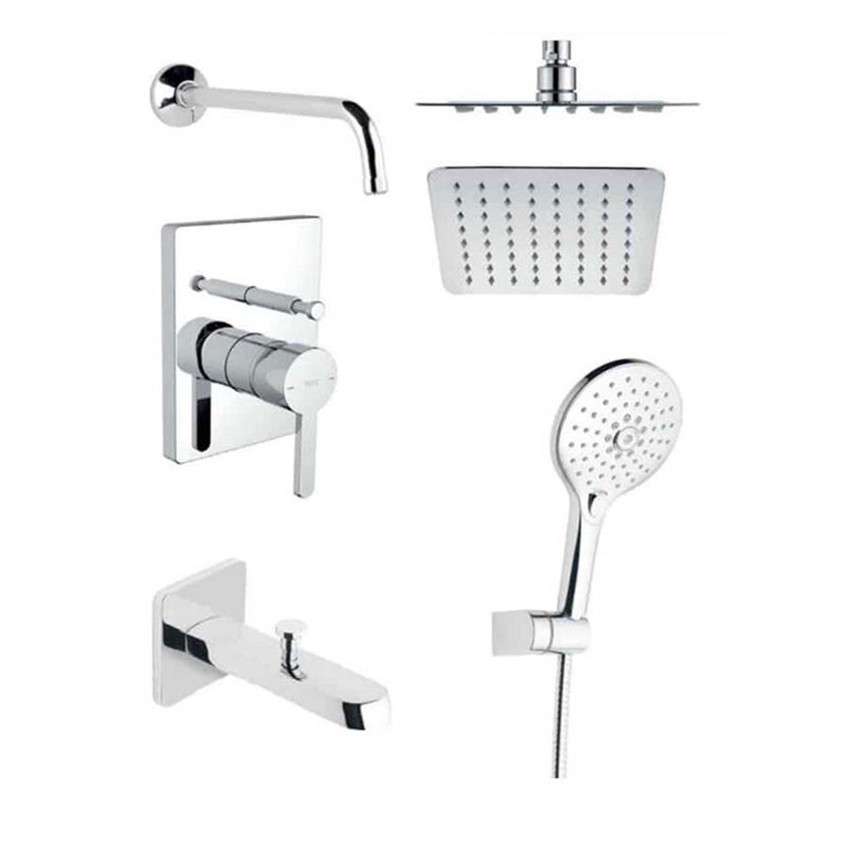 Roca Carelia Ankastre 5'li Set