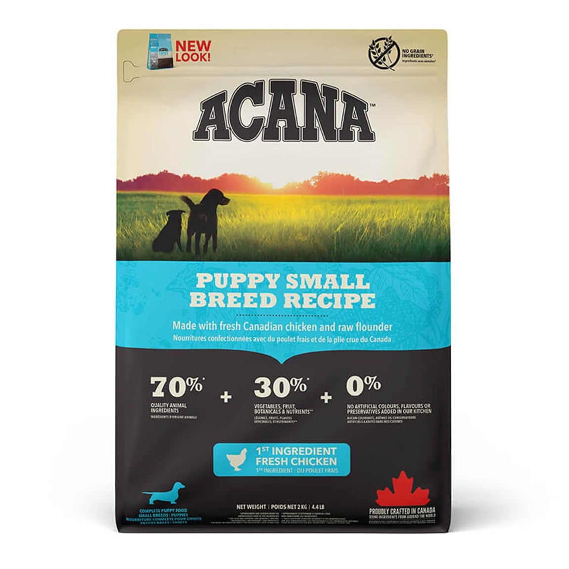 Acana Tahılsız Balıklı Küçük Irk Yavru Köpek Maması 2 Kg