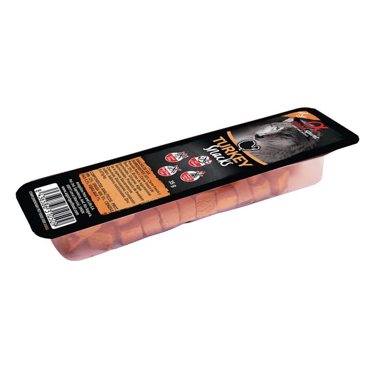 Alpha Spirit Hindili Köpek Ödül Maması 35 gr.