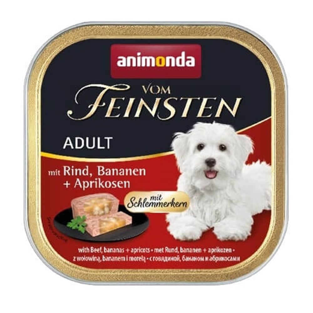 Animonda Sığır Eti Muz ve Kayısılı  Köpek Konservesi 150 Gr