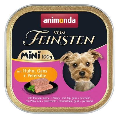 Animonda Tavuk ve Kaz Etli Yetişkin Mini Irk Köpek Konservesi 100g