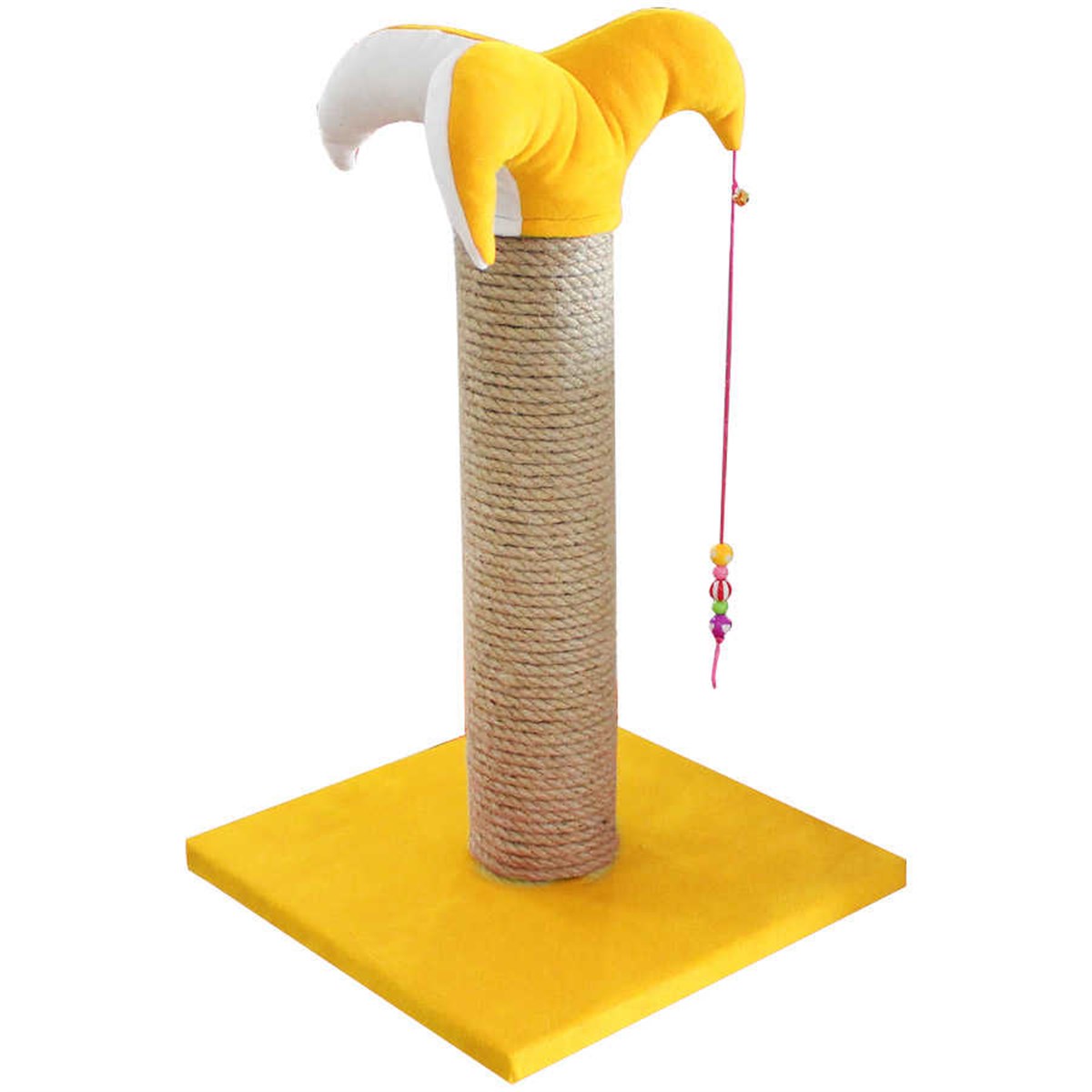 Bedspet Kalın Kedi Tırmalama Sarı