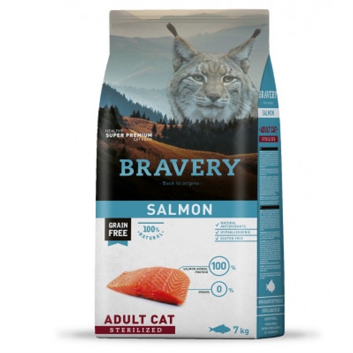 Bravery Somon Balıklı Kısırlaştırılmış Kedi Maması 7 kg