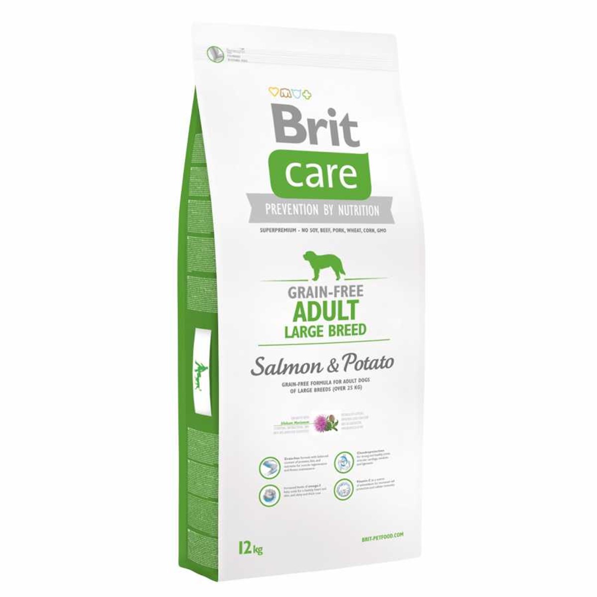 Brit Care Somonlu Patatesli Tahılsız Yetişkin Maxi Köpek Maması 12 KG