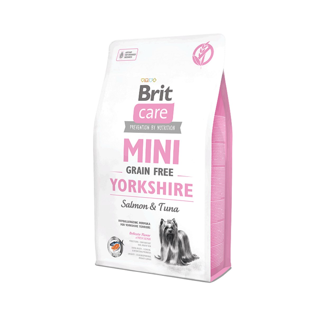 Brit Care Tahılsız Mini Yorkshire Somonlu  Köpek Maması 2 kg