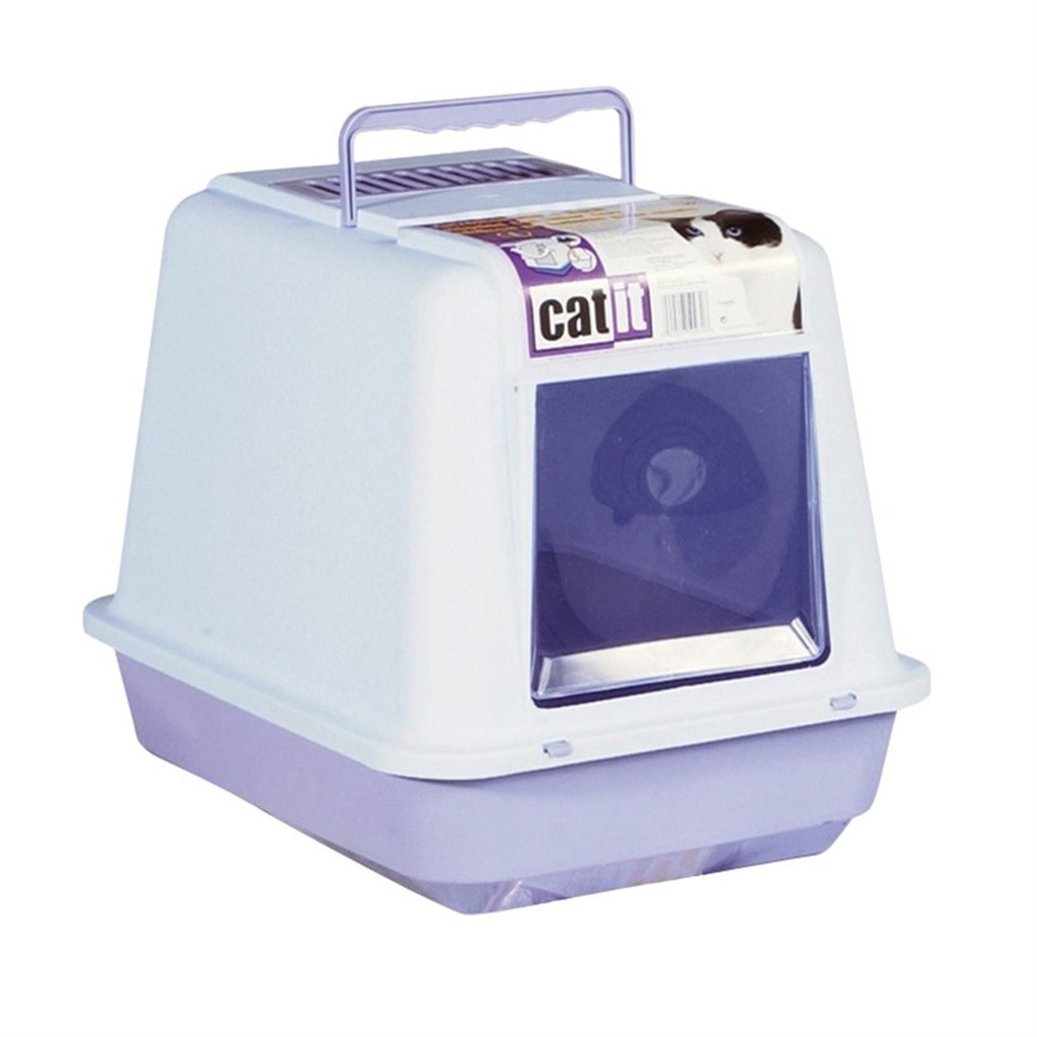Catit Hooded Cat Pan Kapalı Kedi Tuvaleti 38x49x40 cm