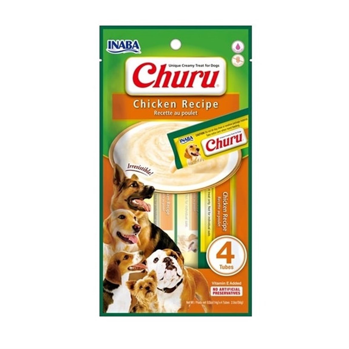 Ciao Churu Tavuklu Tamamlayacı Köpek Ödül Maması 4 x 14 Gr