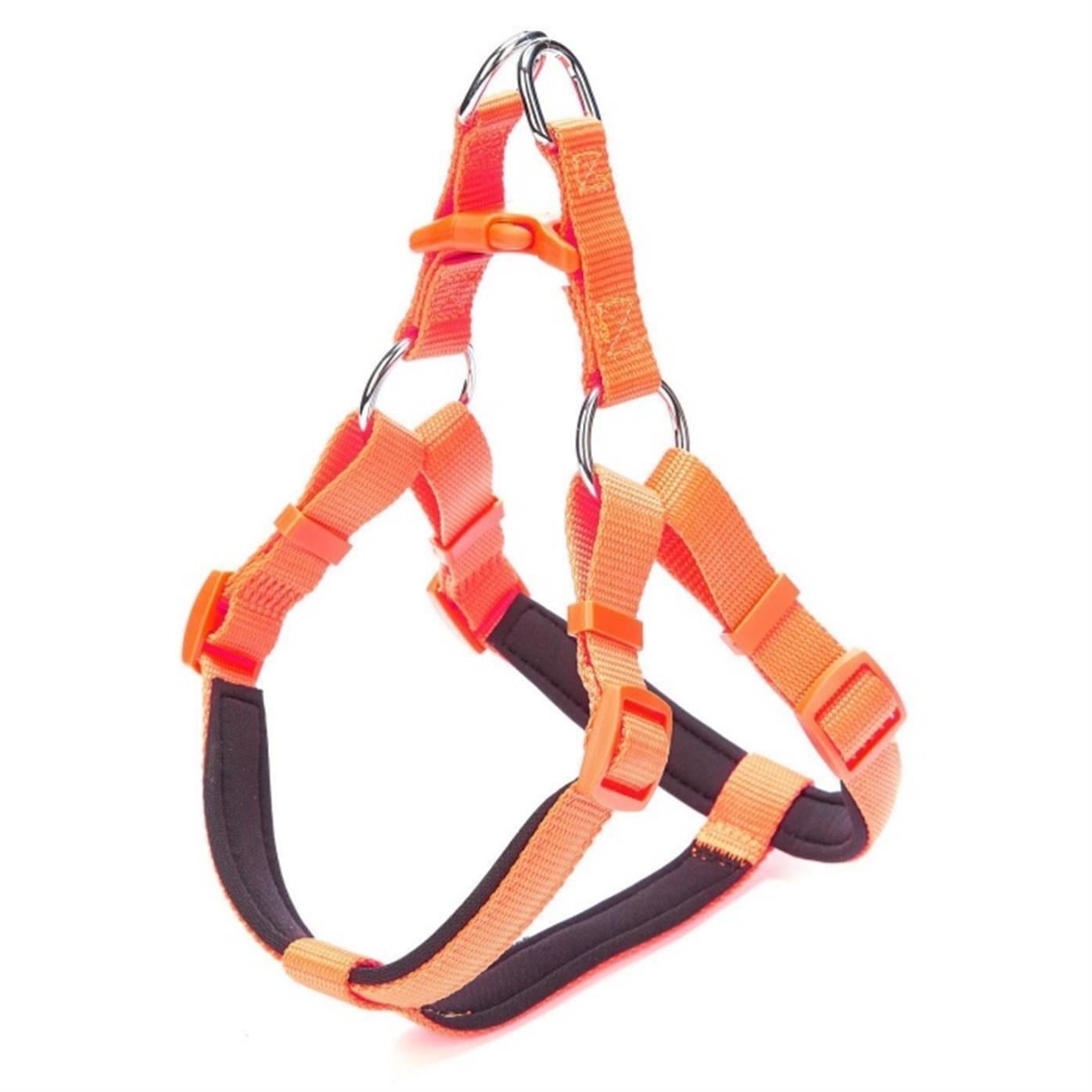 Doggie Comfort Ronin Yumuşak Dokuma Göğüs Tasması m 2x45-55cm Turuncu