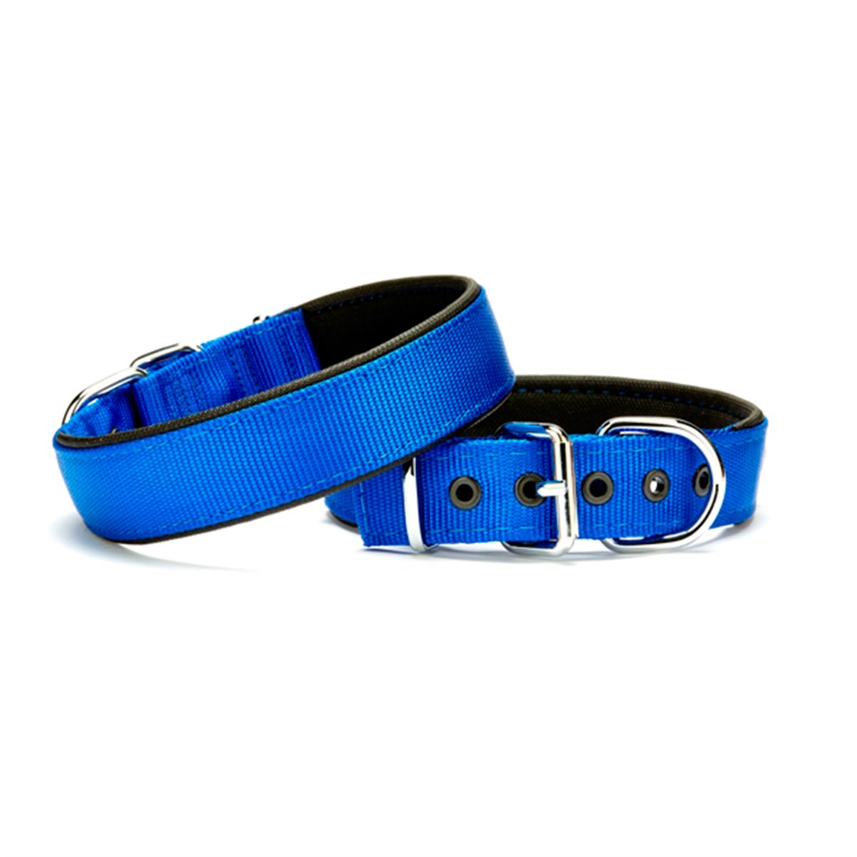 Doggie Comfort Yumuşak Dokuma Köpek Tasması L Mavi