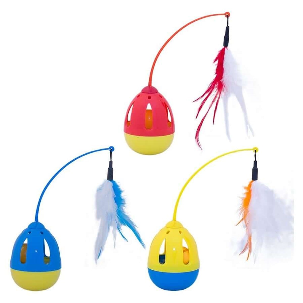 Eastland Hacıyatmaz Tüylü Kedi Oyuncağı 28cm